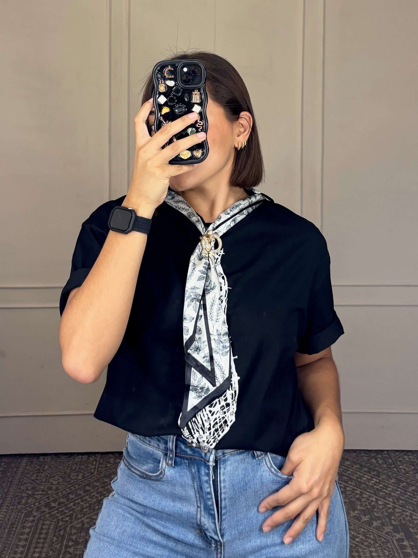 Blusa paris basica pañoleta