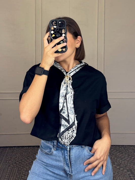 Blusa paris basica pañoleta
