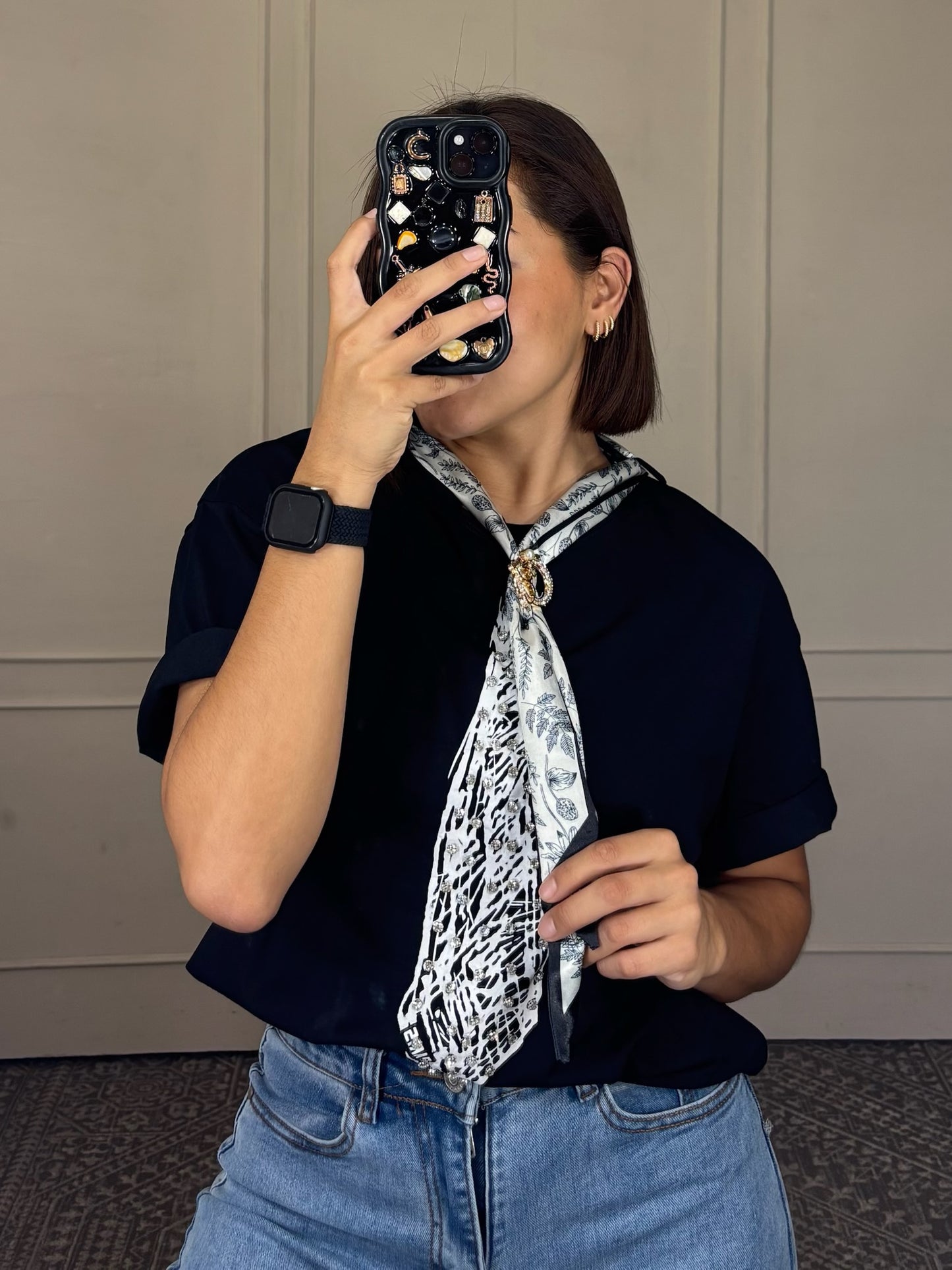 Blusa paris basica pañoleta
