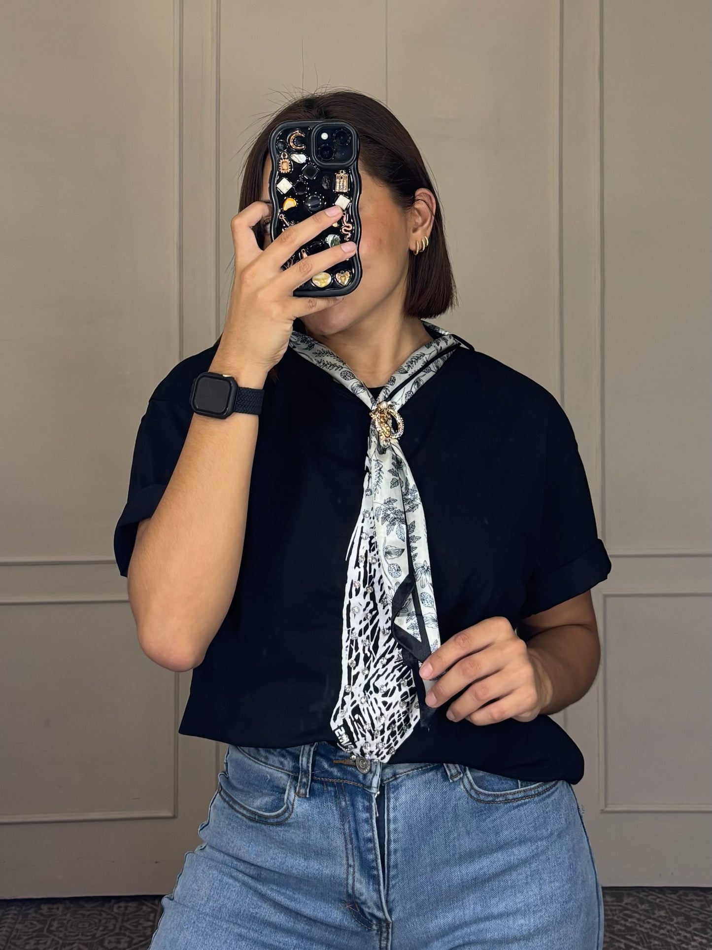 Blusa paris basica pañoleta