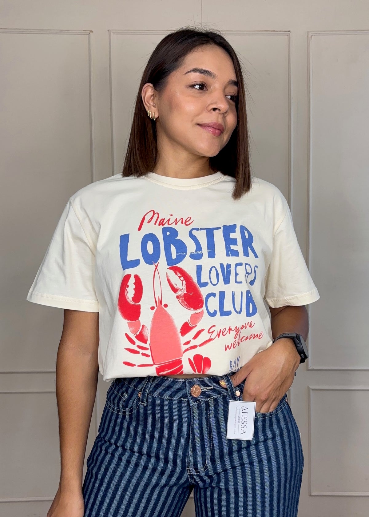 Playera Lucía · Estampada