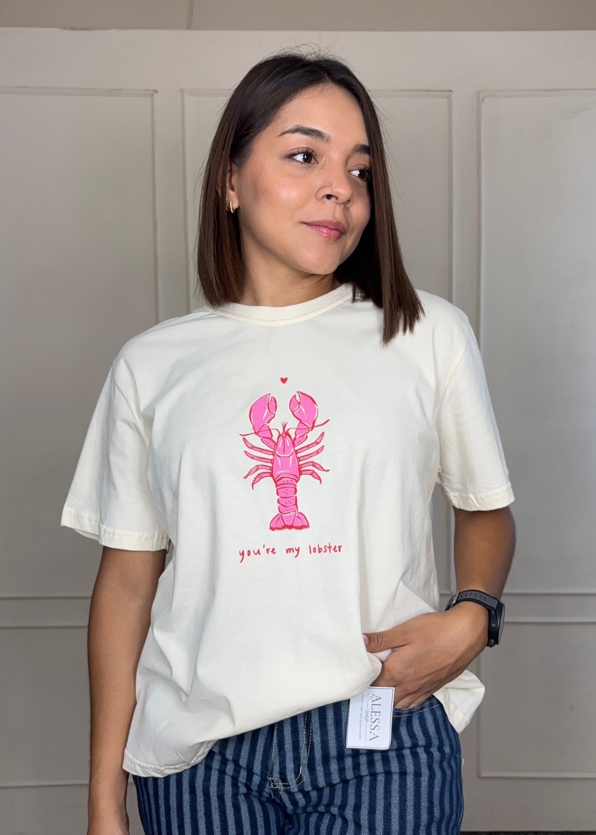 Playera Lucía · Estampada