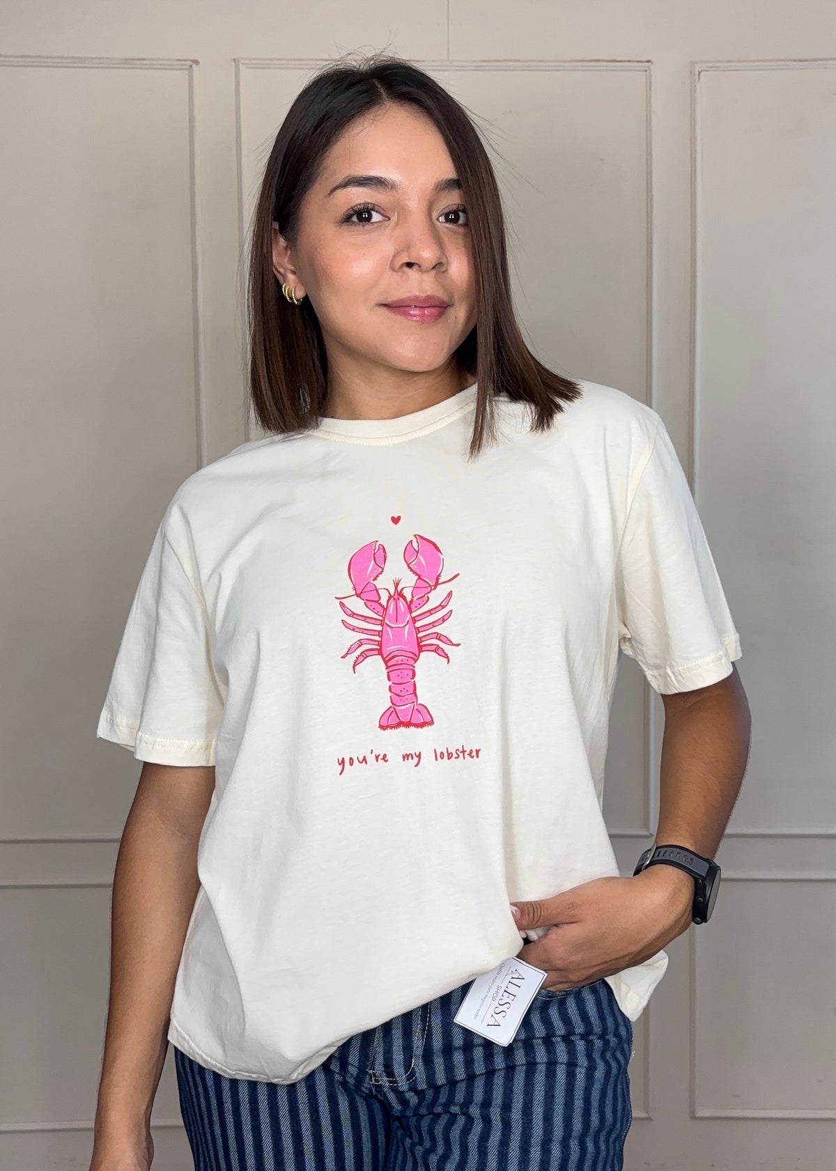 Playera Lucía · Estampada