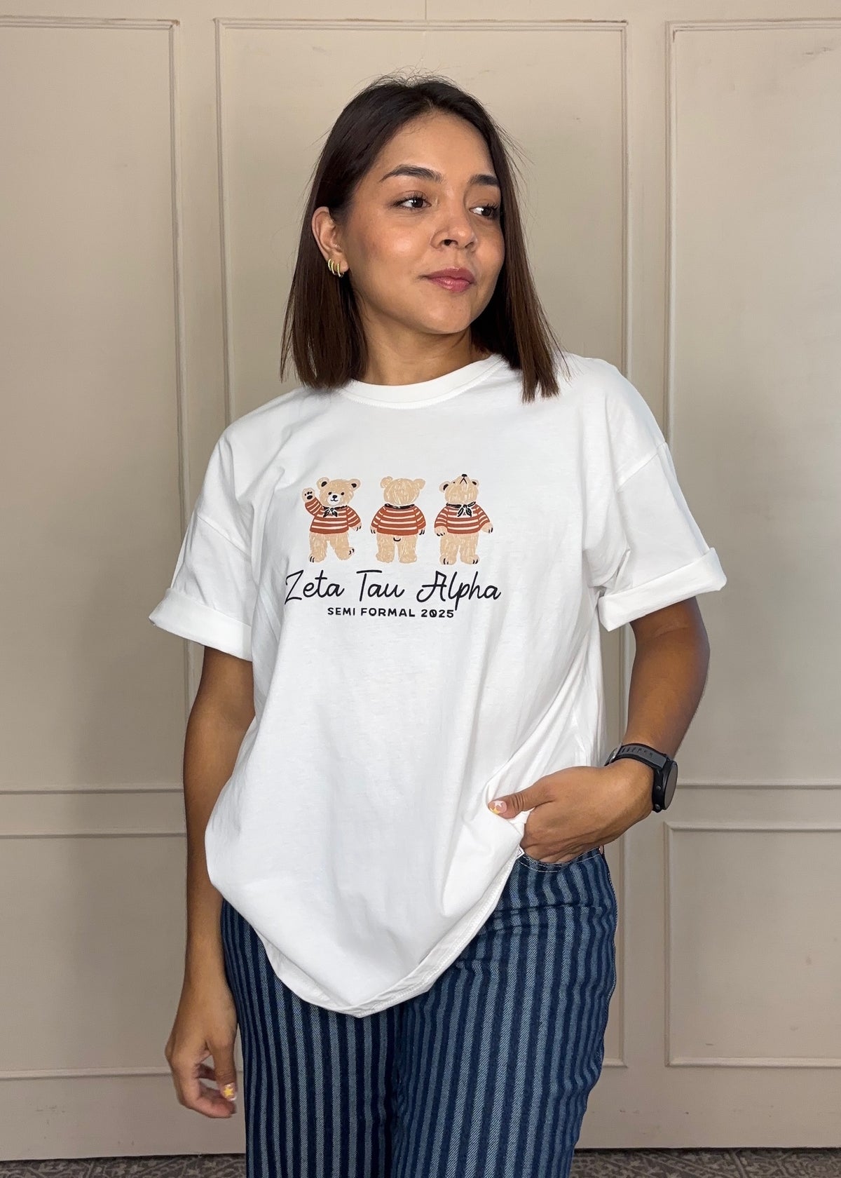Playera Lucía · Estampada