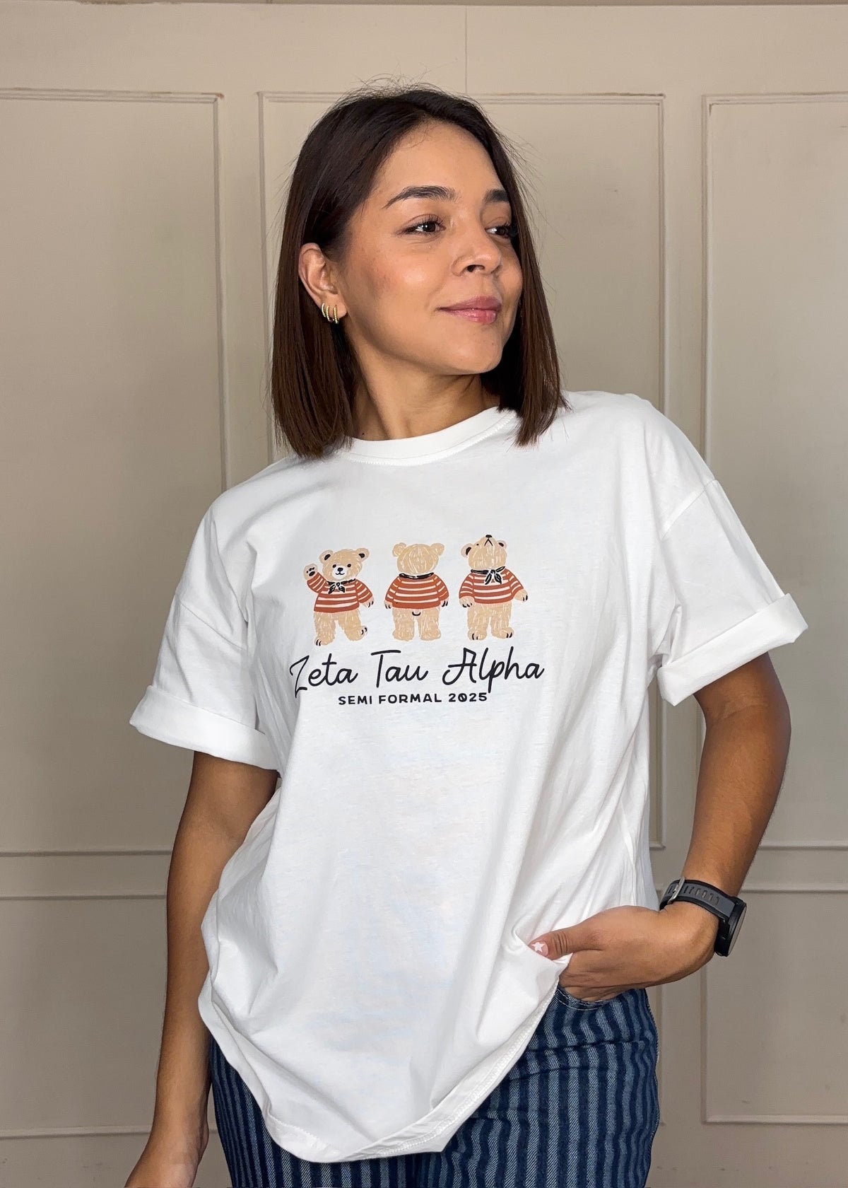 Playera Lucía · Estampada