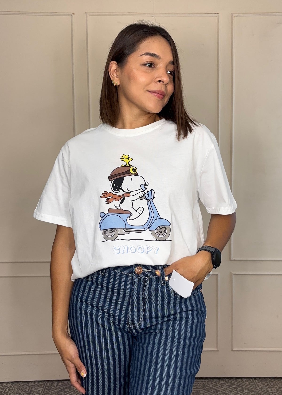 Playera Lucía · Estampada