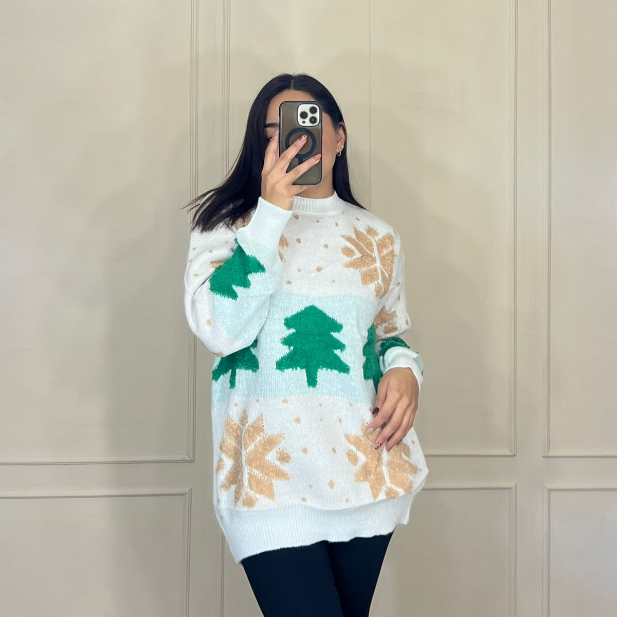 Sueter navideño pinito