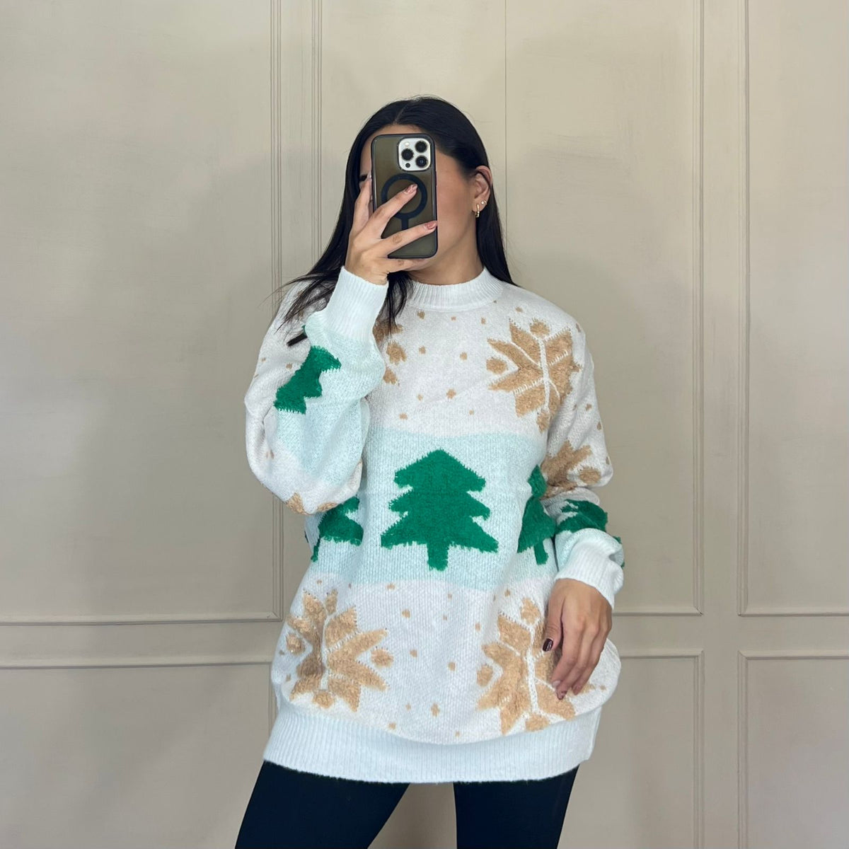 Sueter navideño pinito