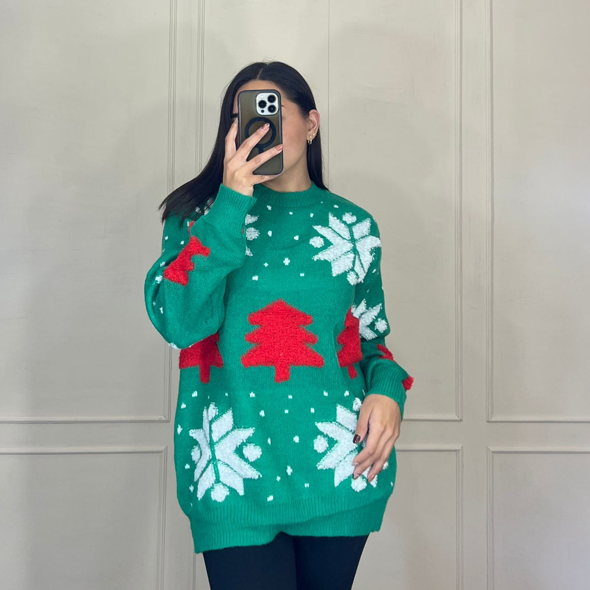 Sueter navideño pinito