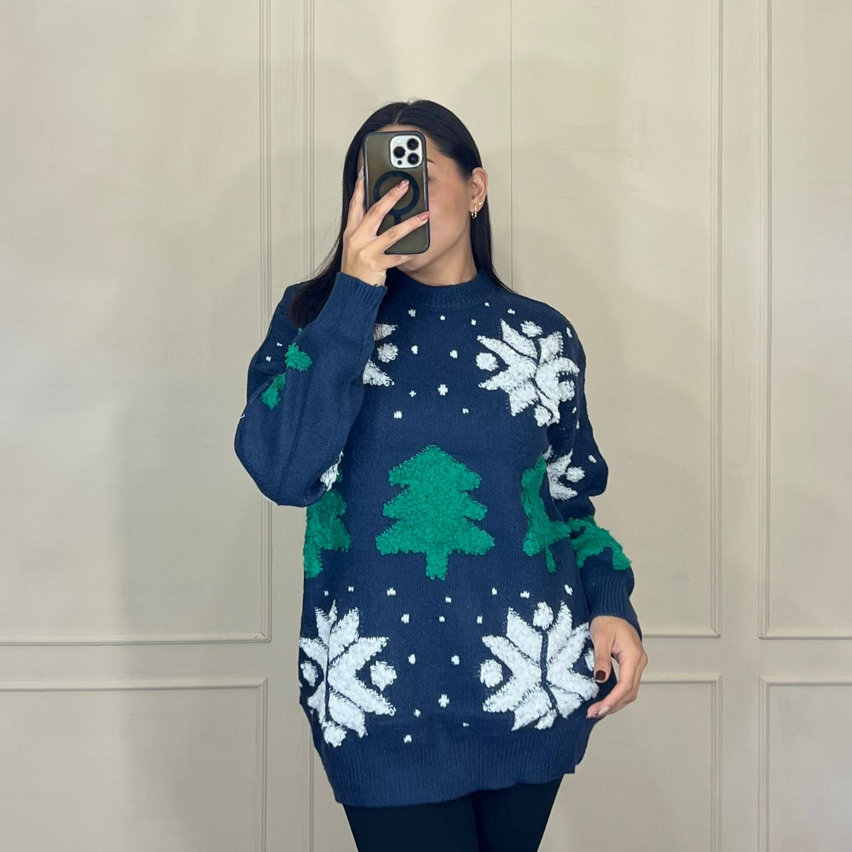 Sueter navideño pinito