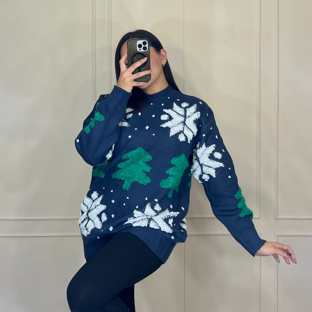 Sueter navideño pinito