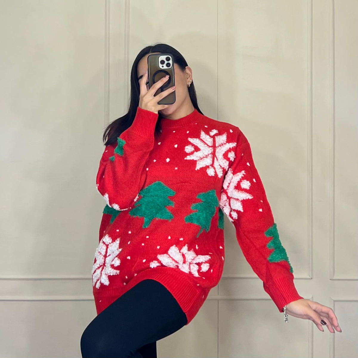 Sueter navideño pinito