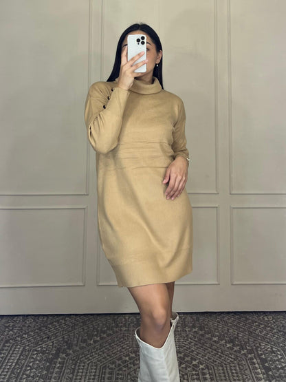 Bluson/Vestido cuello tortuga