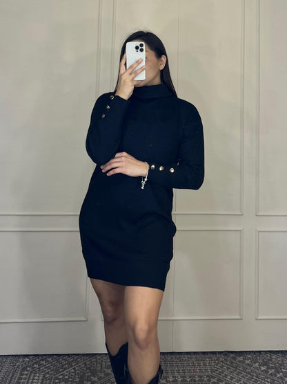 Bluson/Vestido cuello tortuga