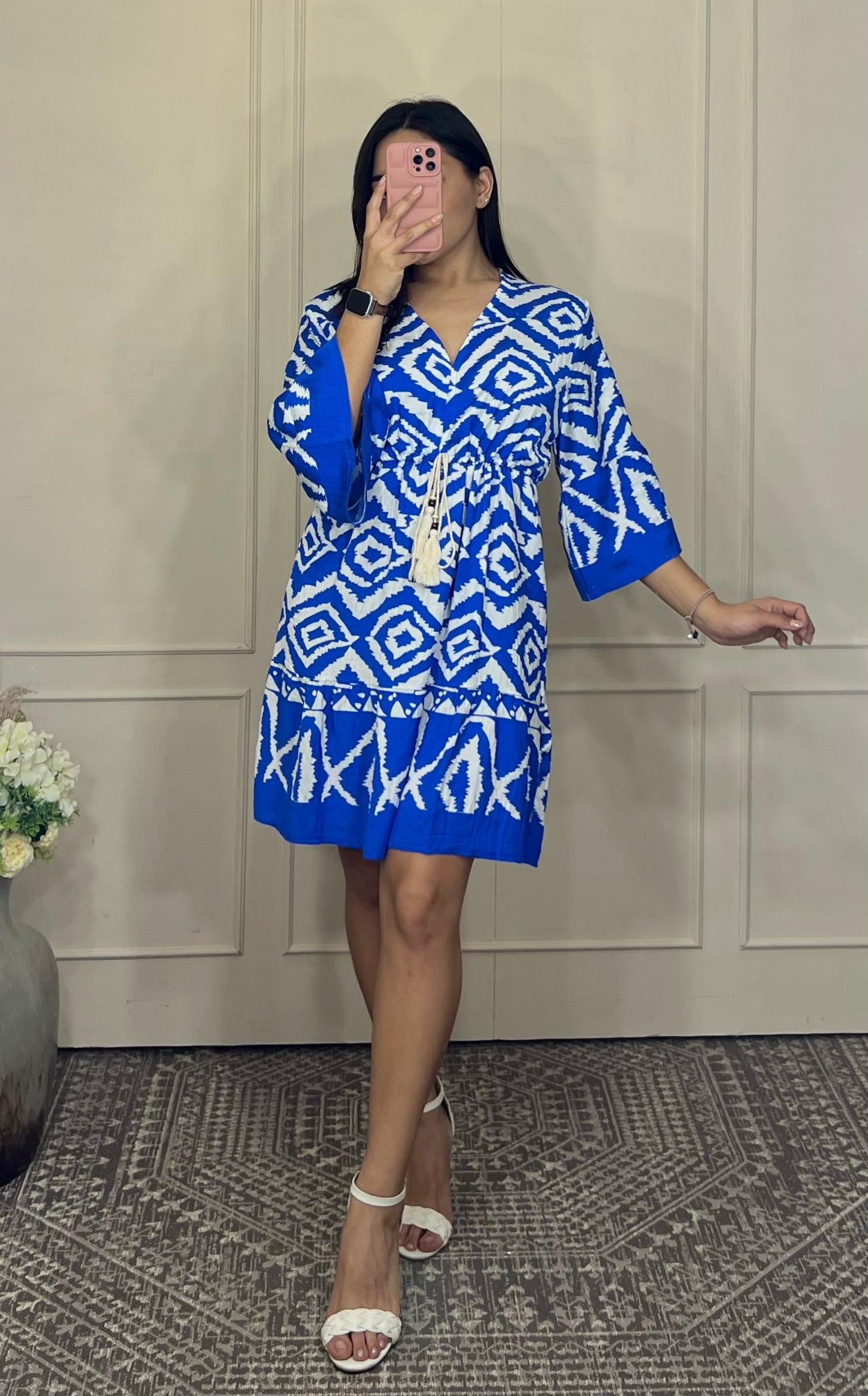 Vestido estampado verano
