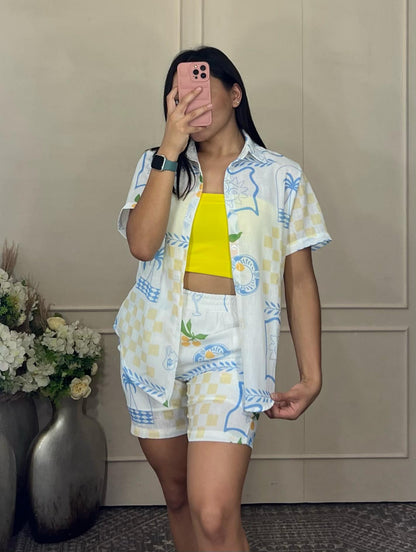 Conjunto multicolor verano