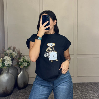 Blusa osita coqueta con bolsa