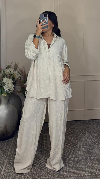 Conjunto 2 piezas panton y blusa manga larga