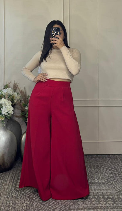 Pantalon vestir corte A unitalla