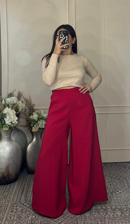 Pantalon vestir corte A unitalla