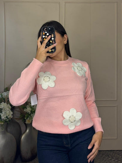 Sueter flores unitalla