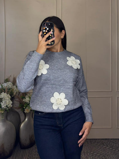 Sueter flores unitalla