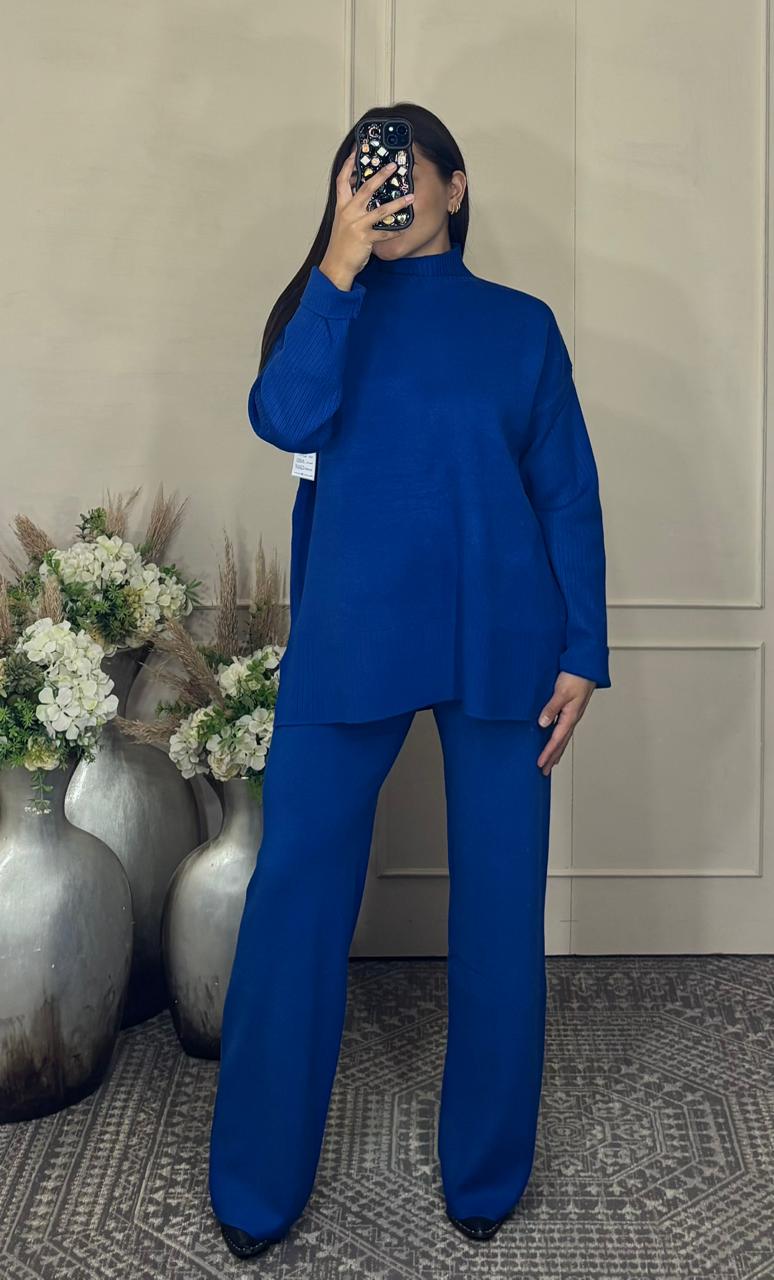 Conjunto basico cuello liso