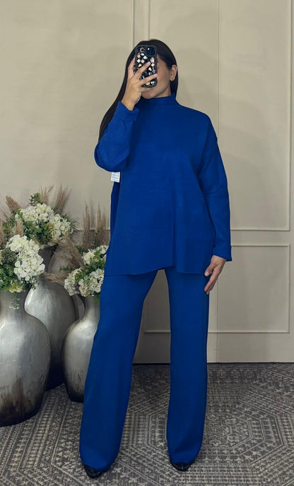 Conjunto basico cuello liso