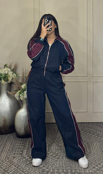 Conjunto impermeable deportivo ziper