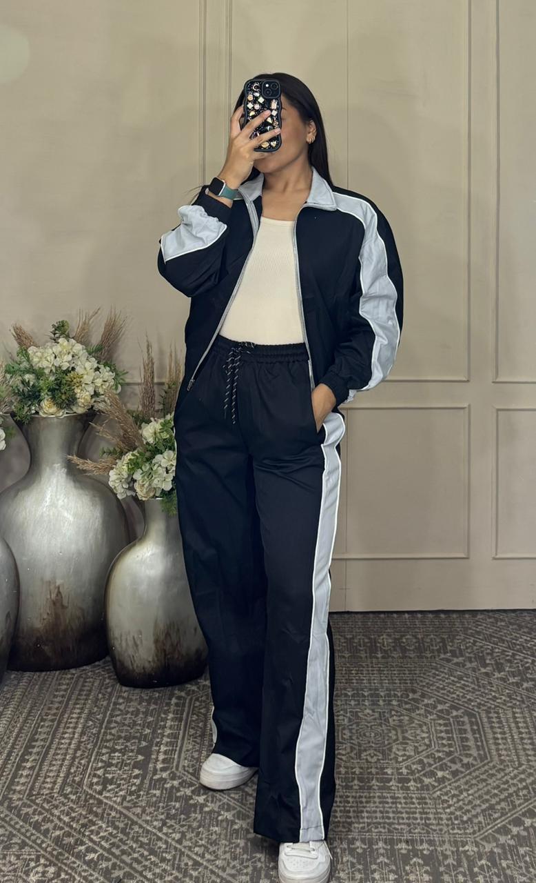 Conjunto impermeable deportivo ziper