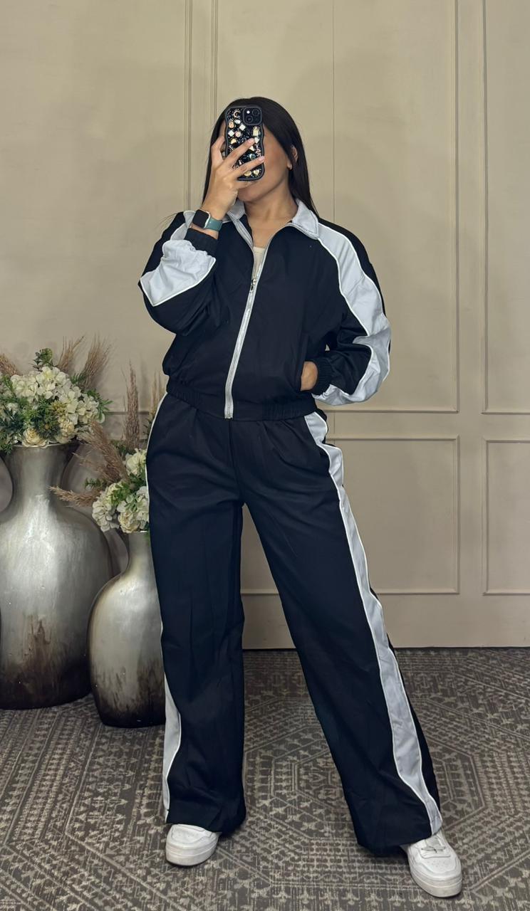 Conjunto impermeable deportivo ziper