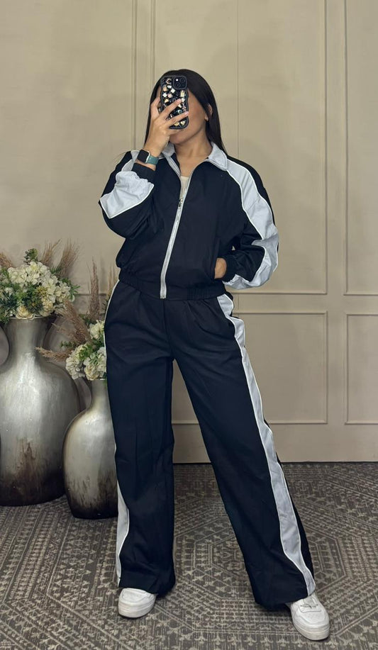 Conjunto impermeable deportivo ziper