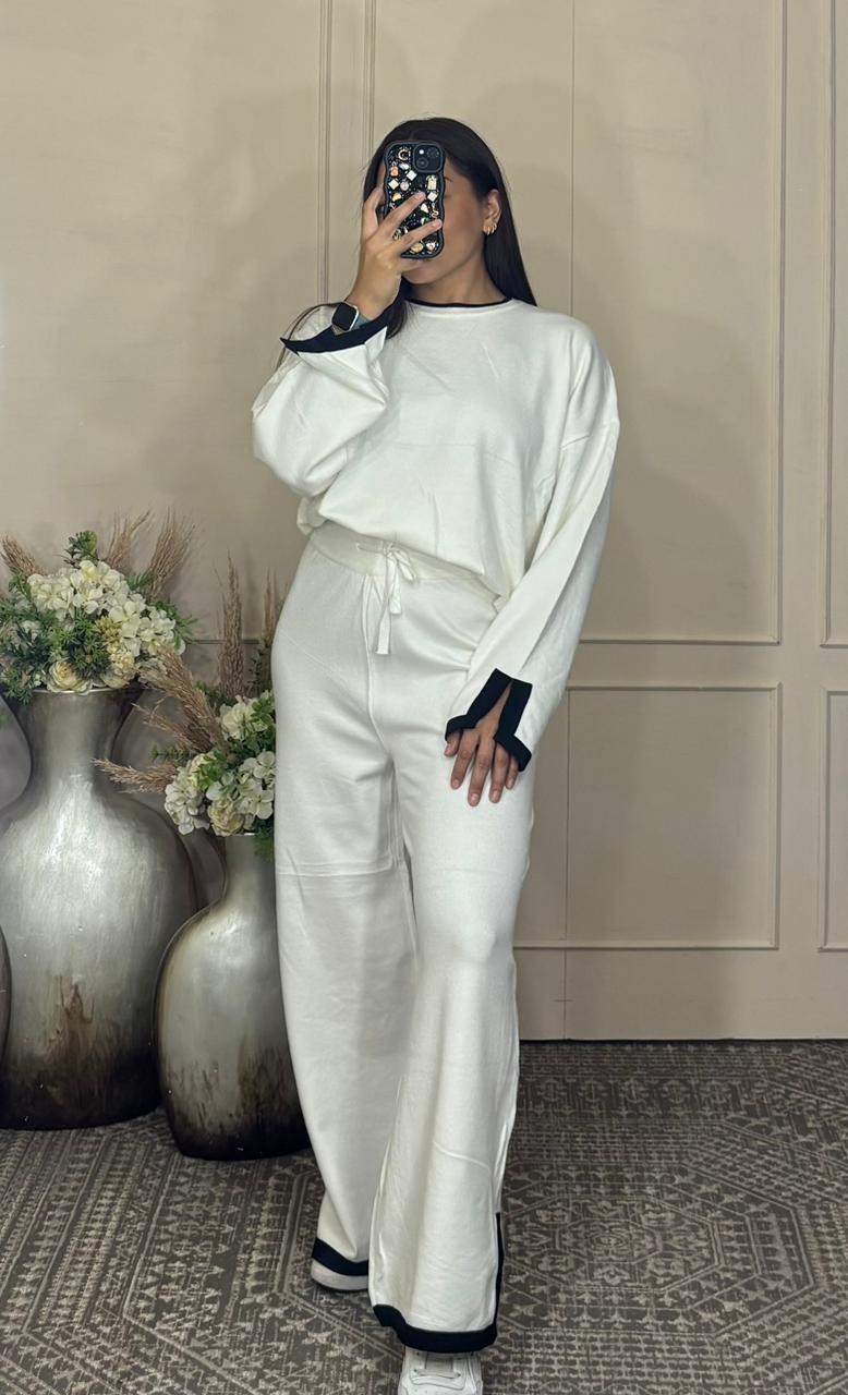 Conjunto manga larga linea blusa y pantalon