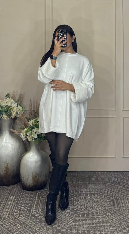 Bluson oversize puño peluche