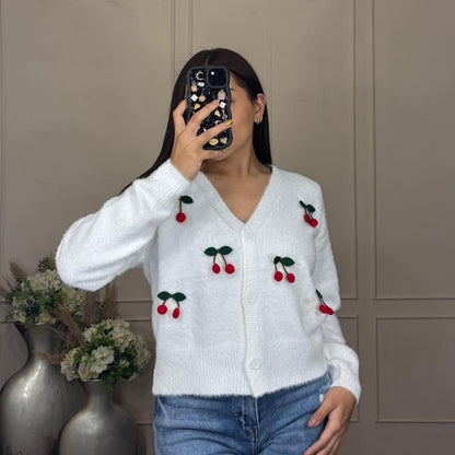 Sueter aplicacion de cherry