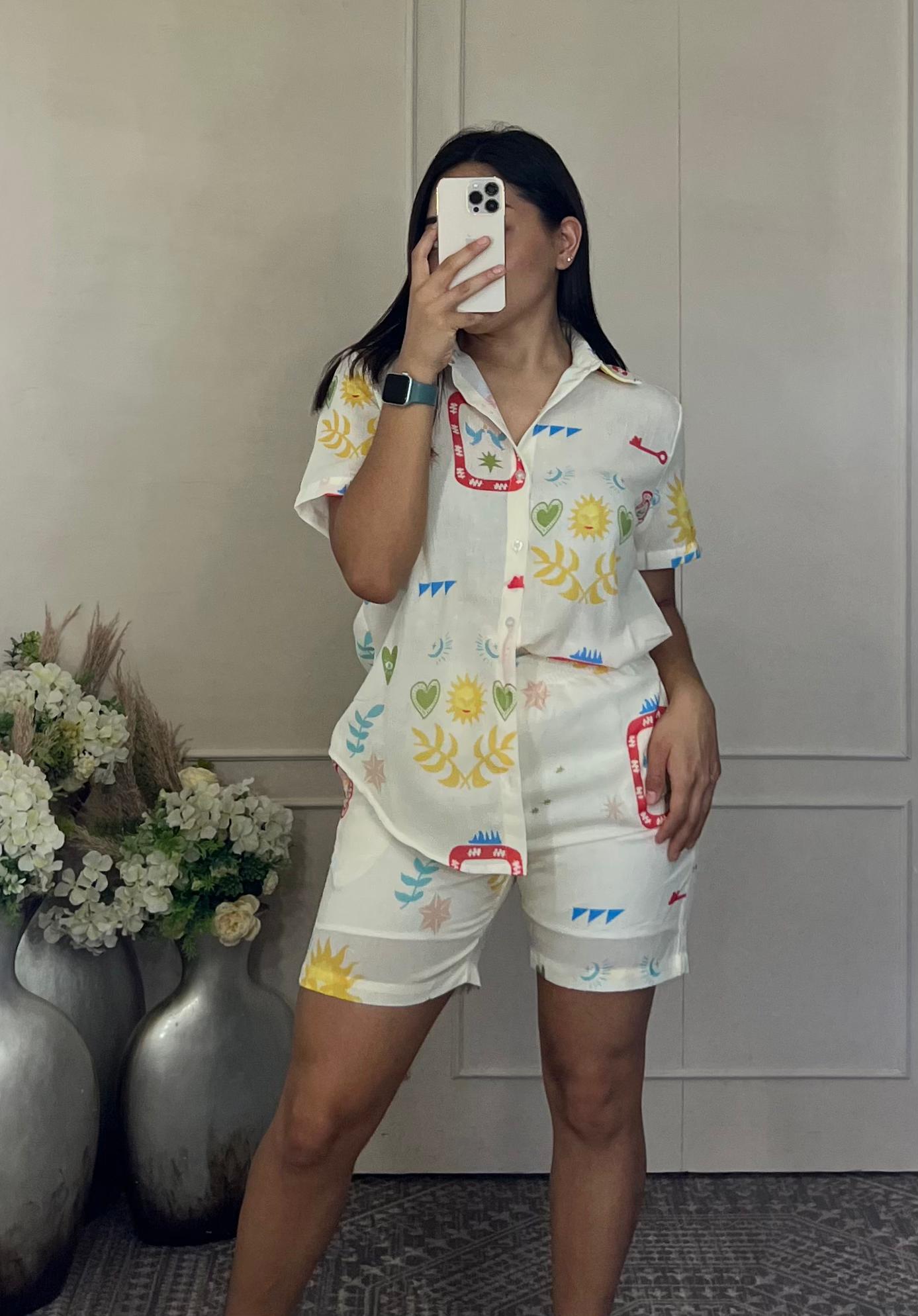 Conjunto multicolor verano