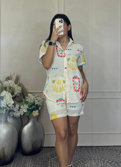 Conjunto multicolor verano