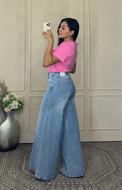 Pantalon mezclilla corte A