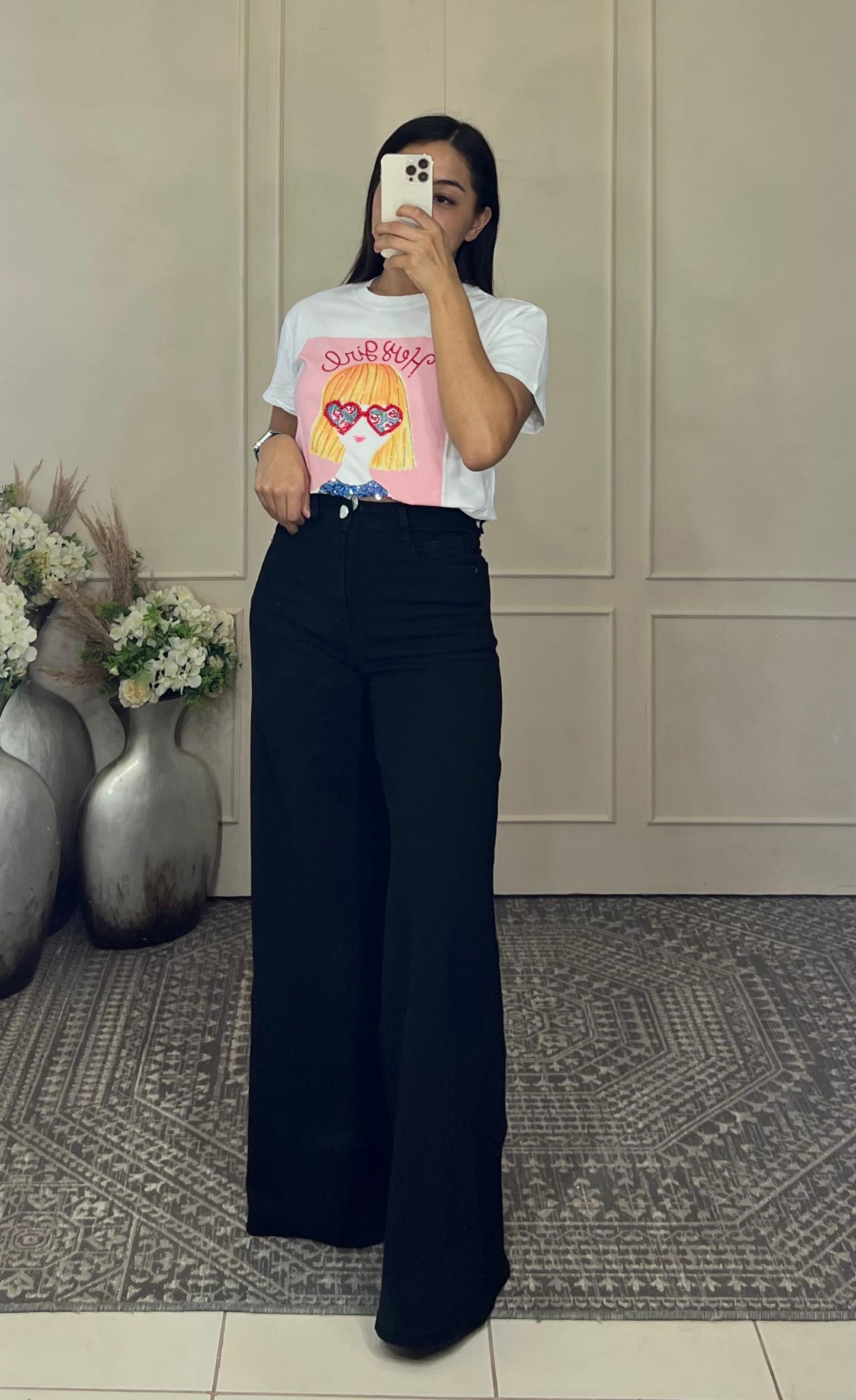 Pantalon mezclilla corte A
