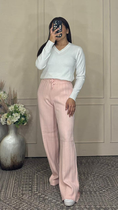 Pantalón punto rayas unítalla