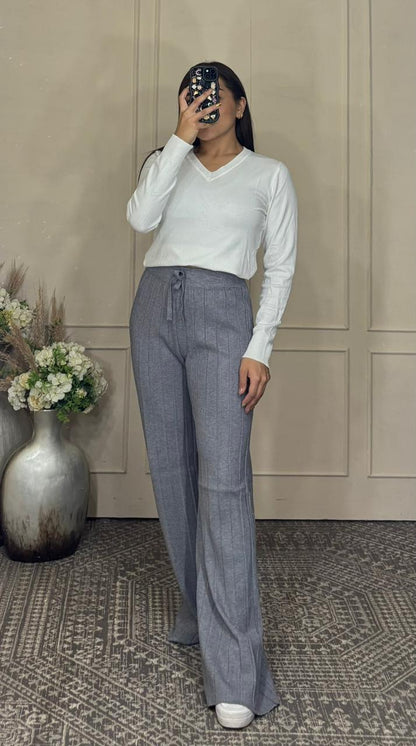 Pantalón punto rayas unítalla