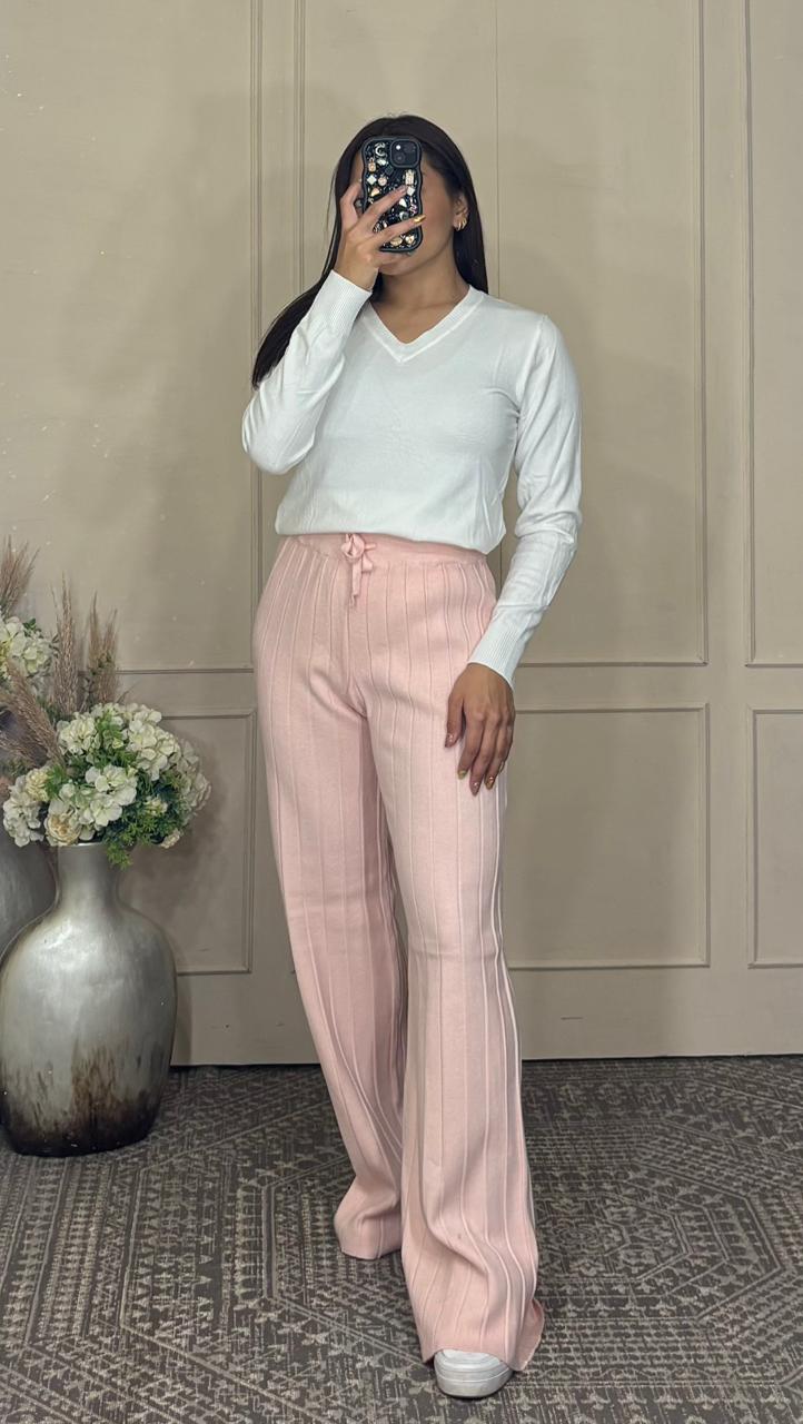 Pantalón punto rayas unítalla